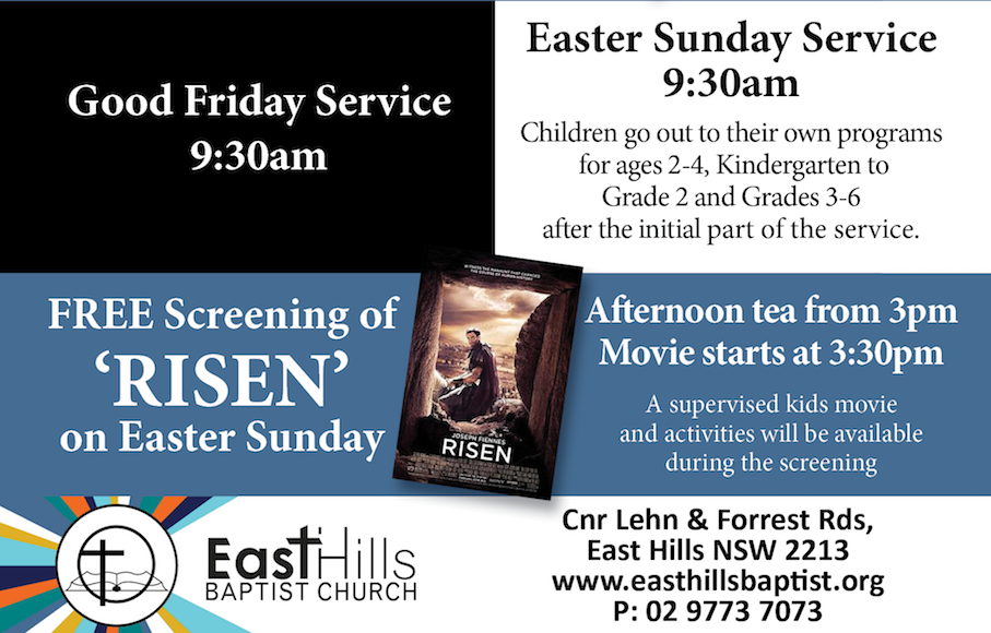 2018 Easter Services